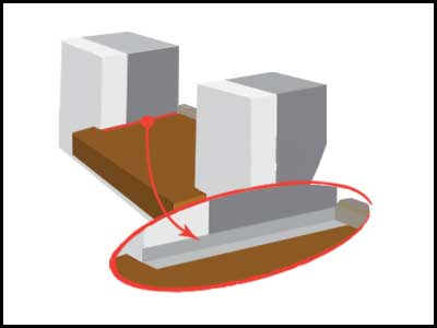 9/ Traitement des joues et étanchéité